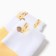 Noski children's terry, yellow color, size 14-16