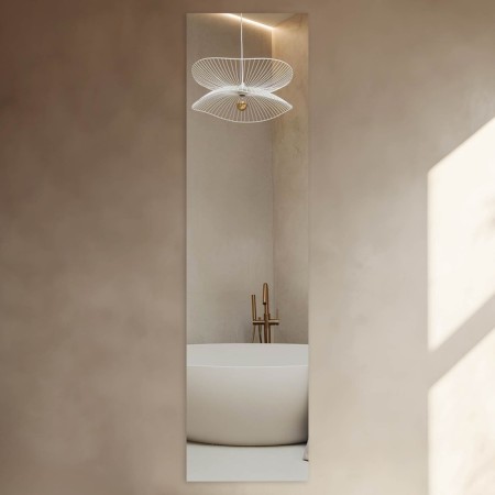 Mirror, wall, with 2 pendants, 160 x 45 cm