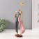 Polystone souvenir "A couple with a daughter and a ball" 6x12.5x33.5 cm