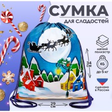 New Year. Bag for sweets 290 x 340 mm 