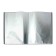 A4, 15mm Calligrata 15mm folder 20mm, 600MKM pocket, gray, gray