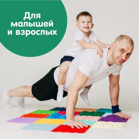 Modular massage rug orthodon, set "Bogatyr"-6