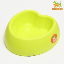 Heart bowl 20.5 x 19 x 6 cm, green