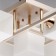 Tetro ceiling chandelier, 5x60W E14, metal 65x65x20 cm