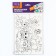 Magnit painting reusable "Princess and fairy-tale unicorns", 14.8 × 21 cm