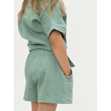 Muslim children's costume Amarobaby Easy, height 122 cm, mint color-7