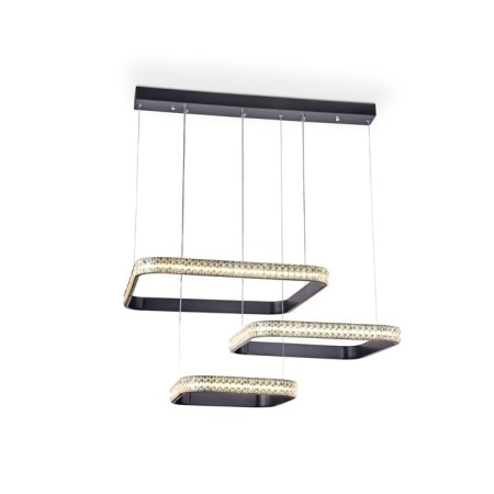 LED LED suspension with the Ambrella Light, Original, Fa6166, LED, 105 W, 7875LUM, 3000-6400K, Black Black Color