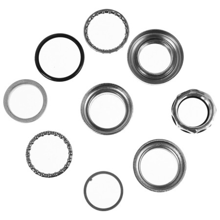 The steering column Dream Bike 1-1/8 ", steel, threaded, bulk bearing-1