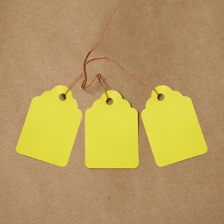 Garden tags for marking, 4.5 × 3 cm, set 20 pcs., Plastic, mix, Greengo-6