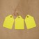 Garden tags for marking, 4.5 × 3 cm, set 20 pcs., Plastic, mix, Greengo
