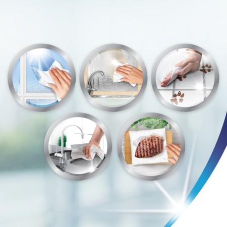 Paper towels Zewa, 2 layers, 2 rolls-5