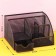 Chancellery trifle stand 7 departments, mesh metal, black