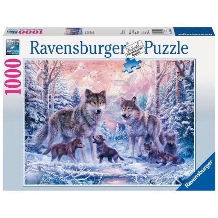 Ravensburger puzzle "Northern Wolves", 1000 elements