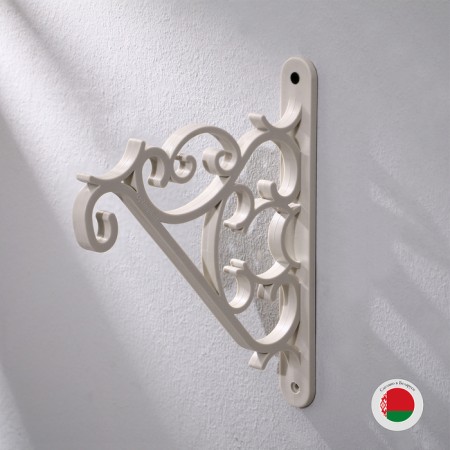 Bracket for suspended pots, plastic, beige-10