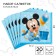 Paper napkins, 33x33 cm, 20 pieces, 3 strata, Mickey Mouse