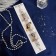 Hair accessory "Angelica" flowers, 22 cm, silver