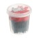 LOM tile alignment system, 1 l, clamp 2 mm + wedge (50 pcs./50 pcs.), Bucket