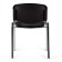 Stool Staff ISO PLAST CF-009, chrome frame, black plastic