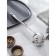 Simple, h = 28 cm, silver color