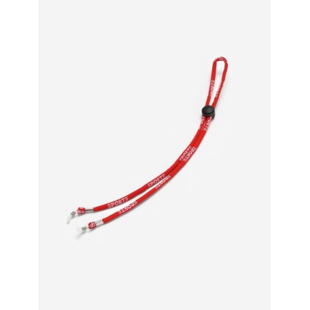 Glass for glasses on the neck 62 cm, red-1