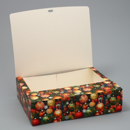 Gift box "New Year's toys", 31 x 24.5 x 8 cm, New Year-1