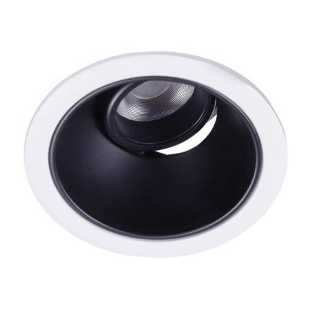 Pointed-built lamp Arte Lamp Scroll A3312PL-1WH, LED, 12 W, 8.5x8.5x8 cm, white, black-4