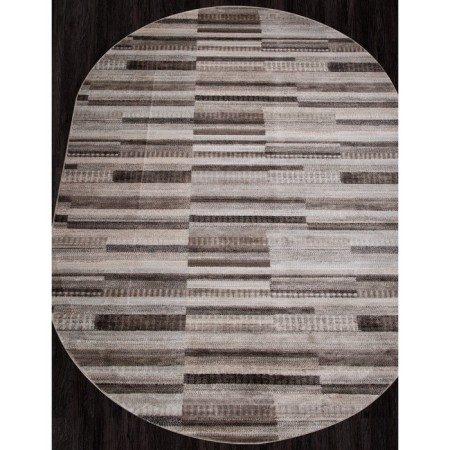 Oval carpet Merinos Valencia Deluxe, size 150x230 cm, color Brown-1
