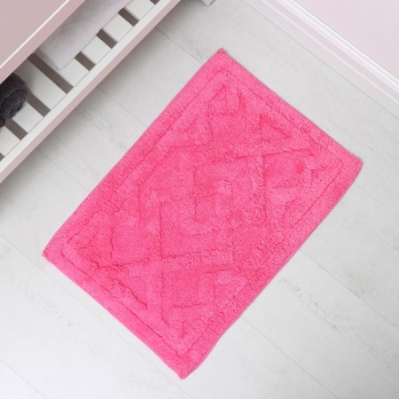House rug of the share "Tenderness", 40 × 60 cm, pink color-5