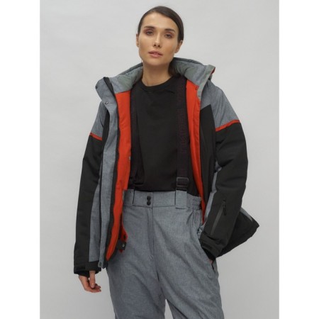Ski costume is female, size 54, black color-8