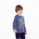 Longslit for a boy, dark blue color, height 86 cm