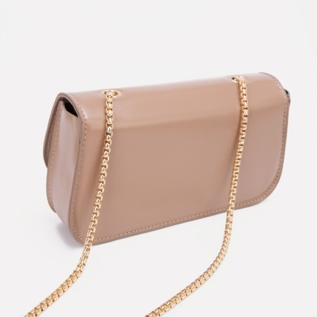 Bag-mixer on fasteners, beige color-1