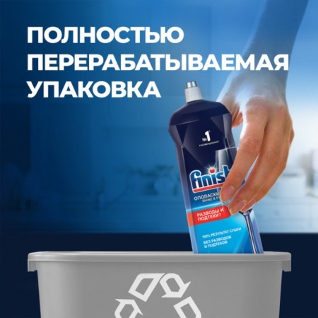Boin rinser in the dishwashers Finish shine "Express drying" 400 ml.-4