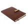 Delivery of a low -term A5, 116 sheets in a cage, with a refrain, leatherette cover, mix