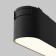 TREECH TECHNICAL TR080-1-6W3K-B, 6W, 11.6x2.6x2.8 cm, LED, 350LM, 3000K, Black Color Black