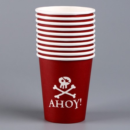 A single -single paper glass "Pirates", 250 ml-2