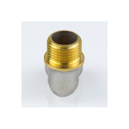 Aquasfera carpet 9005-01, 1/2 ", outer/outer thread, nickelled brass-1