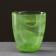 Flower pot with the pallet "Harmony", green 2 l