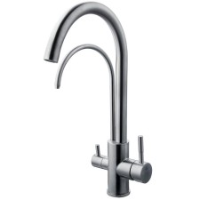 Fashun A54309-C kitchen mixer, single-leaf, with output for drinking water, satin