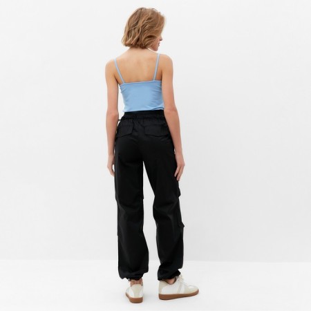 Cargo pants women's minku: Casual Collection Black Color, Rr. 42-2