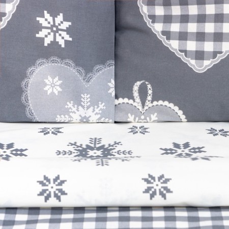 Bed linen Ethel duet Scandi 143x215 cm - 2 pcs, 220x240 cm, 70x70 cm - 2 pcs-10