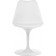 Tulip metal chair metal/plastic, white/white 49.5x52x83 cm
