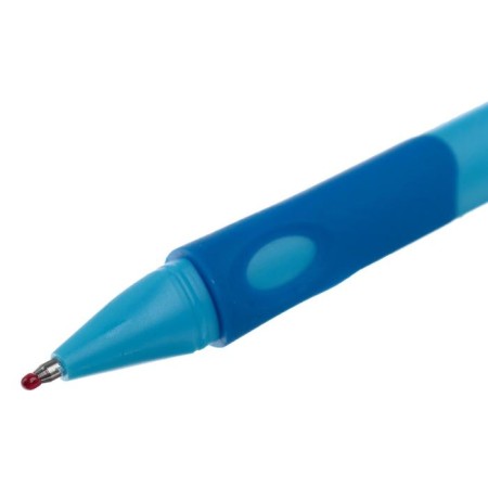 Ballic handle 0.7 mm, blue rod, blue case with a rubber holder, for right -handedness (price for 1 piece)-3