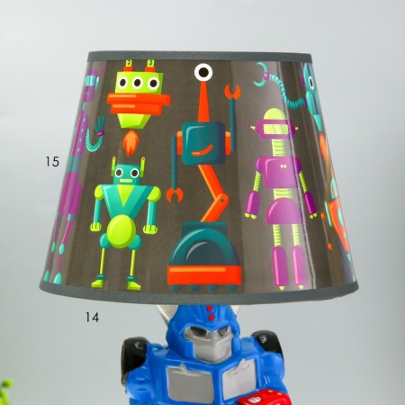 Robot table lamp E14 15W mix 20x20x35 cm Risalux-4