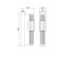 Bra Maytoni Mod308WL-L9CG3K, LED, 8W, 13x33 cm, 800lm, chromium color