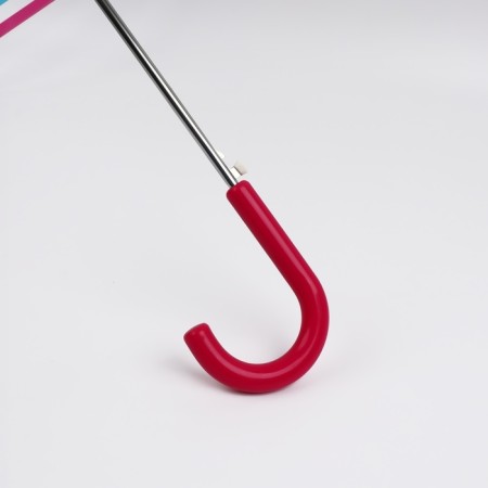 Umbrella - a semiautomatic “strip” cane, 8 spokes, r = 47 cm, multi -colored-7