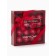 A set of soap roses in a box 16 pieces, pink-white