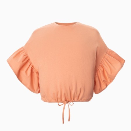 Female T -shirt, peach color, size 50