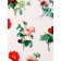 Slider - nail design "Flowers", packing 6 pcs, green/red/pink/burgundy color