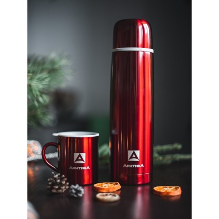Thermos "Arctic", 102, 750 ml, retains heat 24 hours, red-2