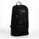 Tourist backpack on lightning, with an increase, 5 outer pockets, black color